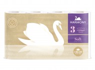 Toaletn papr Harmony Soft Cream Perf., 3 vrstv, 8 ks - zvtit obrzek