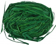 Přírodní lýko Raphia 50 g tm. zelená - zvětšit obrázek
