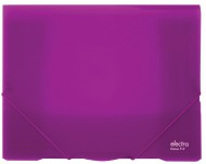 Odkládací mapa s gumou Electra růžová - zvětšit obrázek