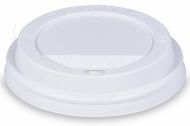 Víčko vypouklé bílé PS, &amp;#216; 90 mm