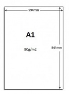 Papr bl Digival A1 594x841/80g, 100list - zvtit obrzek