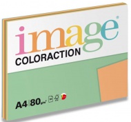 Barevn papr Coloraction  A4/ 80g /5barev intenzivn   - zvtit obrzek