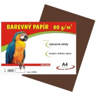 Barevn papr A4/80g/100 list - hnd - zvtit obrzek