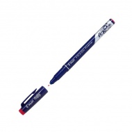 Gumovací liner Pilot FriXion Fineliner, tenký hrot červená - zvětšit obrázek