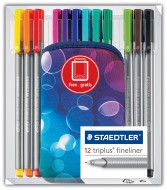 Liner Staedtler sada 12 ks - zvtit obrzek