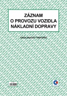 Zznam o provozu vozidla nkladn dopravy - zvtit obrzek