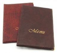 Jídelní lístek hrubá kůže
