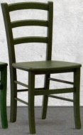 Jídelní židle Paysane color masiv verde ARMY - zvětšit obrázek