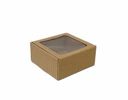 Krabička jednodílná s okénkem 150 x 150 x 70 mm