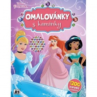 Omalovnky s kamnky Disney Princezny - zvtit obrzek