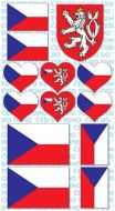 Samolepky FAN set - ČR