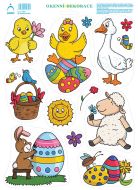 Dekorační fokie na okno velikonoční motivy