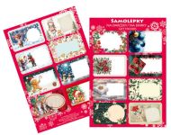 Samolepky na dárky mix motivů