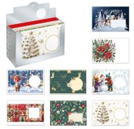 Obálka B6 s potiskem – mix vánočních motivů