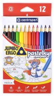 Pastelky CENTROPEN trojhrann 12 ks JUMBO - zvtit obrzek