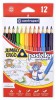 Pastelky CENTROPEN trojhrann 12 ks JUMBO