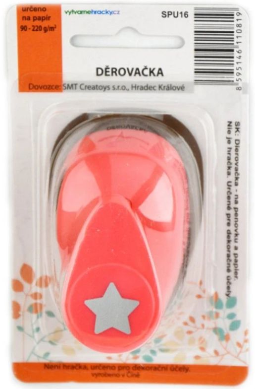 Děrovačka 16mm - Hvězda 