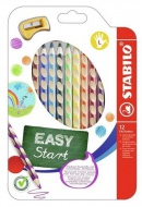 Pastelky Easycolours trojhrann levk/12 - zvtit obrzek