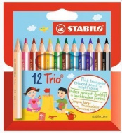 Pastelky Stabilo Trio 12ks - zvtit obrzek