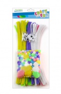 Set kuliky POMPON barevn pastelov 463482 - zvtit obrzek