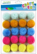 Kuliky POMPON 3cm 463936 - zvtit obrzek