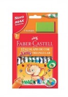 Pastelky Faber Castell Eco Jumbo thrann, krtk 12 ks - zvtit obrzek