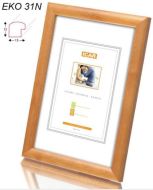 Rámeček dřevěný  13x18 Icar EKO 31N, světle hnědý