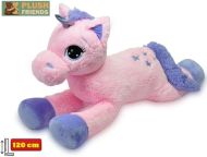 Plush Friends Jednorožec plyšový 120cm, ležící 
