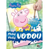 Maluj vodou A4 Prasátko Peppa
