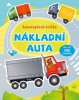 Samolepková knížka Nákladní auta