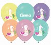 Nafukovací balónky 5ks Lama