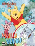 Maluj vodou A4 Medvídek Pú