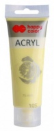 Akrylov barva 75 ml PASTEL lut - zvtit obrzek