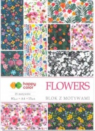 Papíry s motivem A4 FLOWERS, 80g