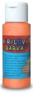 Akrylov barva 60ml - oranov (ligth orange) - zvtit obrzek