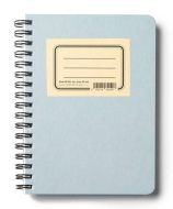 Kroužkový blok A6 - RETRO - čistý, 50 listů