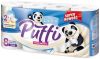 Toaletní papír Puffi, 2 vrstvý, bílý