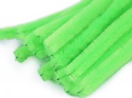Chlupaté drátky na tvoření 6 mm délka cca 30 cm 24 (A011) zelená neon, 20 ks - zvětšit obrázek